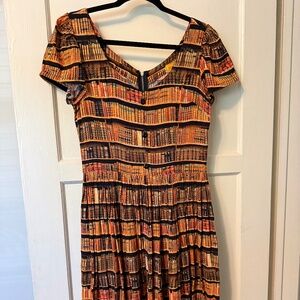 Bernie Dexter library book dress